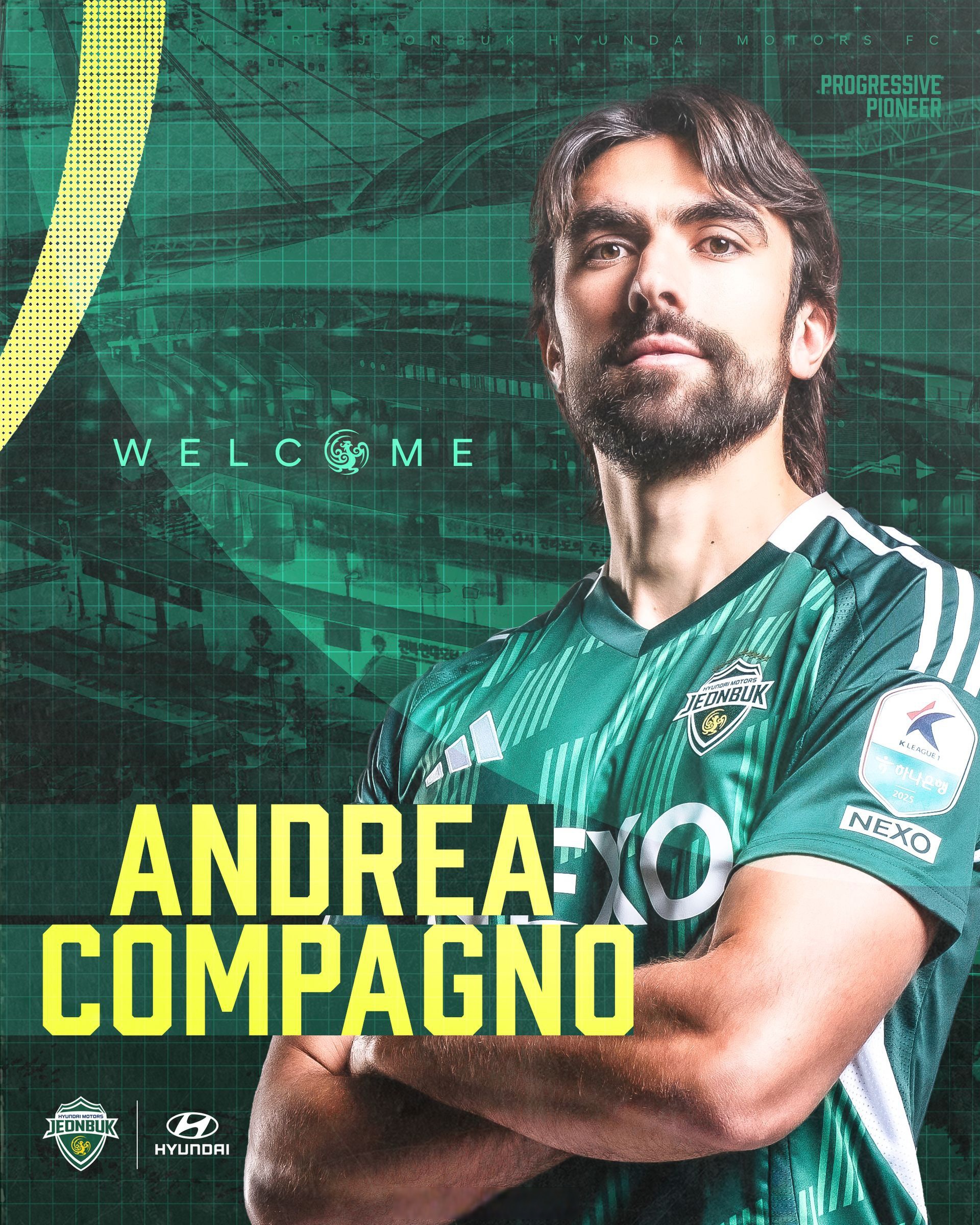 韩国全北现代队实力雄厚，雄心勃勃冲刺的简单介绍