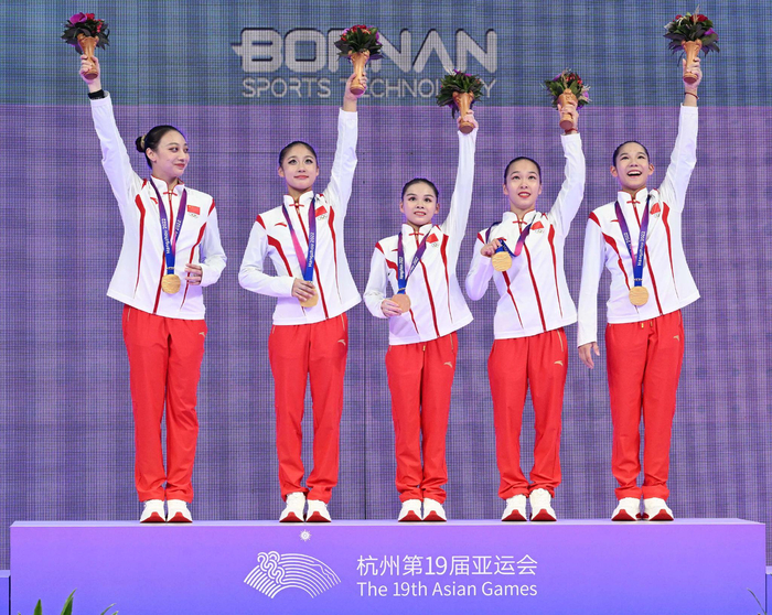 中国体操队雄风依旧,取得冠军 中国体操队雄风依旧,取得冠军