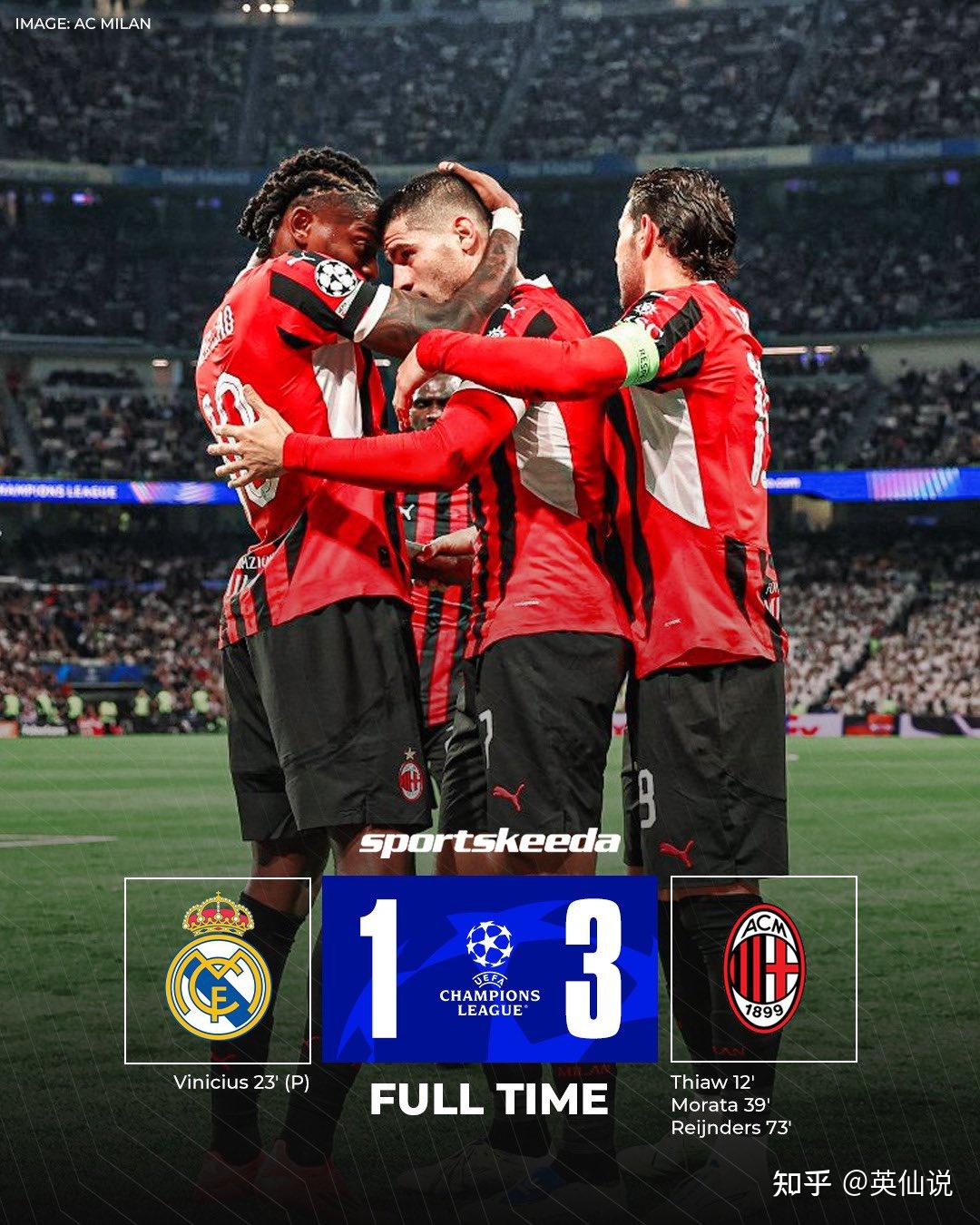 包含皇马逆袭成功！晋级欧冠四强将迎战最强对手的词条